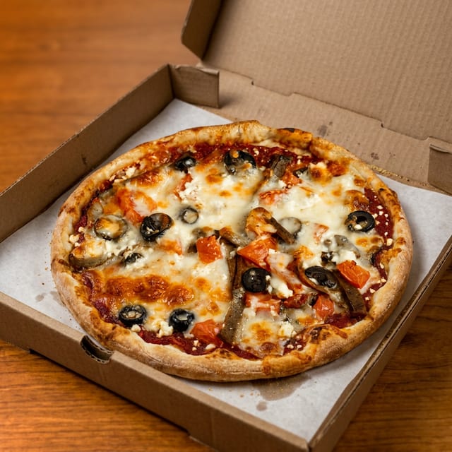Mediterranean Pizza.