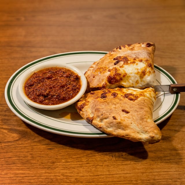 All Meat Calzone.