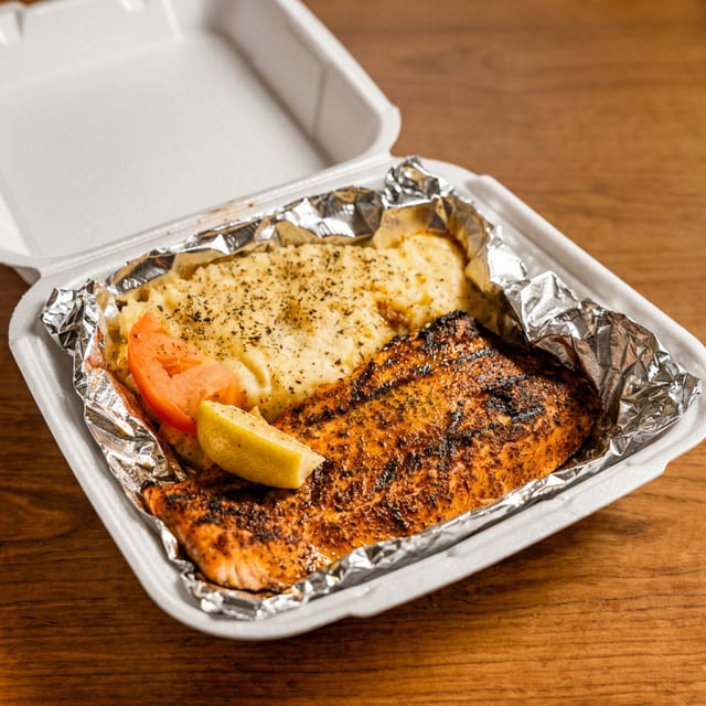 Charbroiled Lemon Trout.