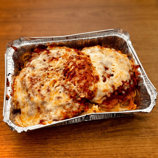 Chicken Parmigiana.